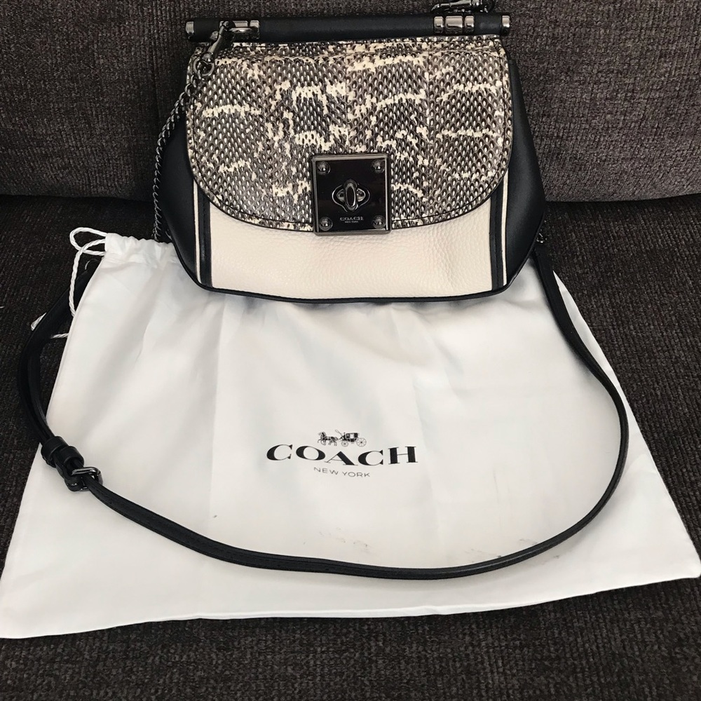 Coach drifter crossbody in Snakeskin Authentic